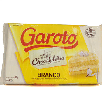 CHOCOLATE GAROTO BRANCO 2100KG