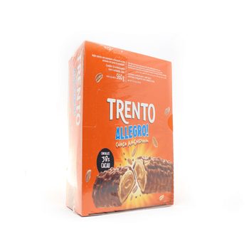 WAFER TRENTO ALLEGRO CHOCO AMENDOIM- CX 560G