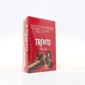 WAFER TRENTO CHOCOLATE CX 512G