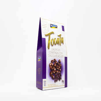 TOCATA UVAS PASSAS CONFEITADAS COM CHOCOLATE AO LEITE 80G MONTEVERGINE