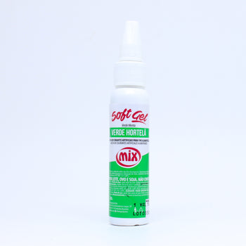 CORANTE EM GEL SOFT GEL MIX 25G VERDE HORTELÃ