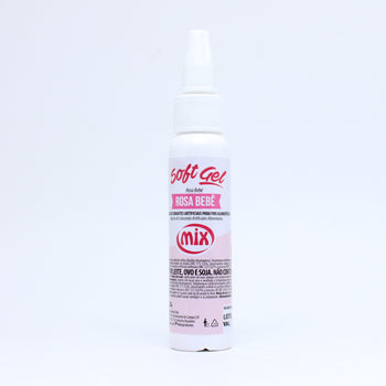 CORANTE EM GEL SOFT GEL MIX 25G ROSA BEBÊ