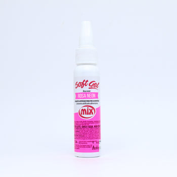 CORANTE EM GEL SOFT GEL MIX 25G ROSA NEON