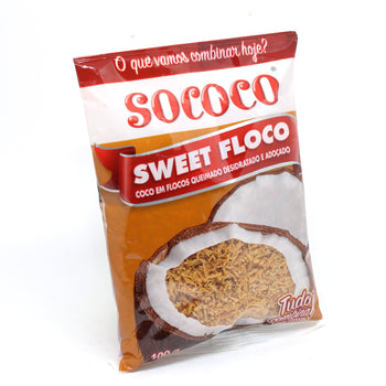 COCO EM FLOCOS QUEIMADO SOCOCO 100G